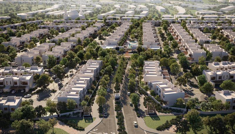 Aldar Properties announced the launch of Noya, a master-planned residential community on the iconic Yas Island. The AED 940 million development is located in an investment zone, with all properties available for purchase on a freehold basis. Courtesy Aldar Properties