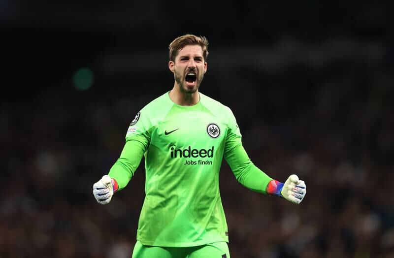 EINTRACHT FRANKFURT RATINGS: Kevin Trapp – 6. A busy evening for the German. He was left in a one-on-one situation as Son ran through on goal for the equaliser. There was no stopping Son’s second – a stunning volley – either.  Getty Images