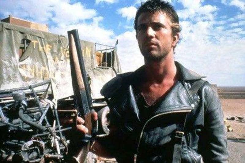 Mel Gibson in the film Mad Max 2: The Road Warrior. Sunset Boulevard / Corbis