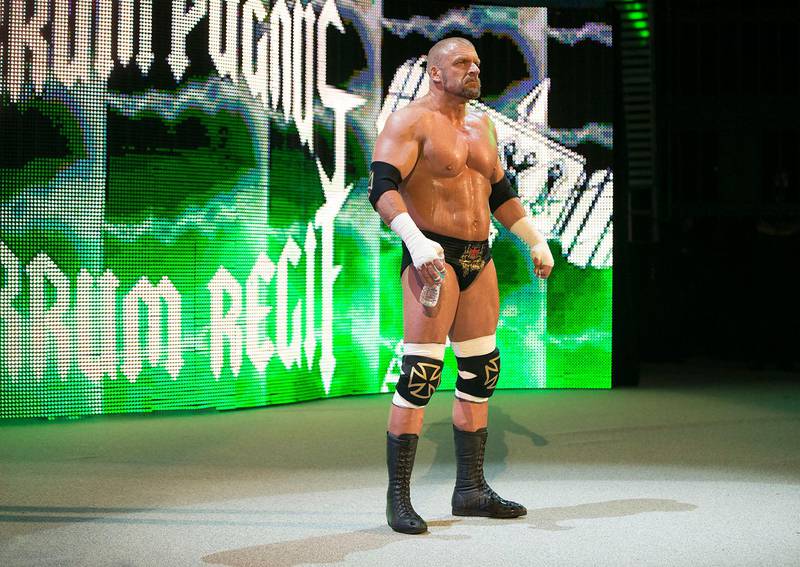 Triple H will go up against John Cena in Saudi Arabia on April 27. Image courtesy of WWE.