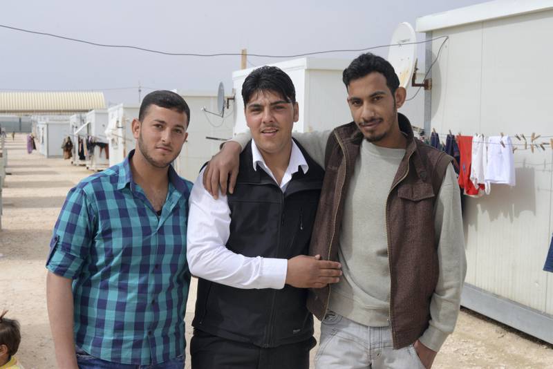 We visited the Mrajeeb Al Fhood refugee camp last year and many of the young men and women said they do not plan to return to Syria. Naser Al Wasmi / The National