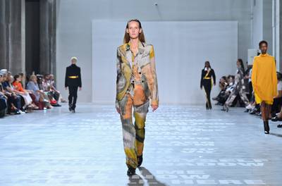 Do joined the label in May, and his first collection is a widely nostalgic delivery. AFP 