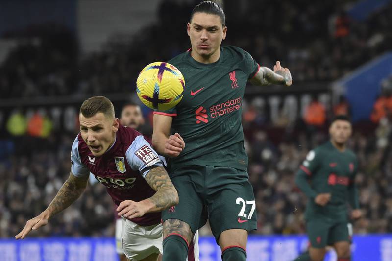 Lucas Digne 5 – Unconvincing with his work for the majority of the match, and that was exemplified by when he was beaten far too easily by Ben Doak late-on. AP 