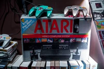 The Atari features in 'al-Burkan'.