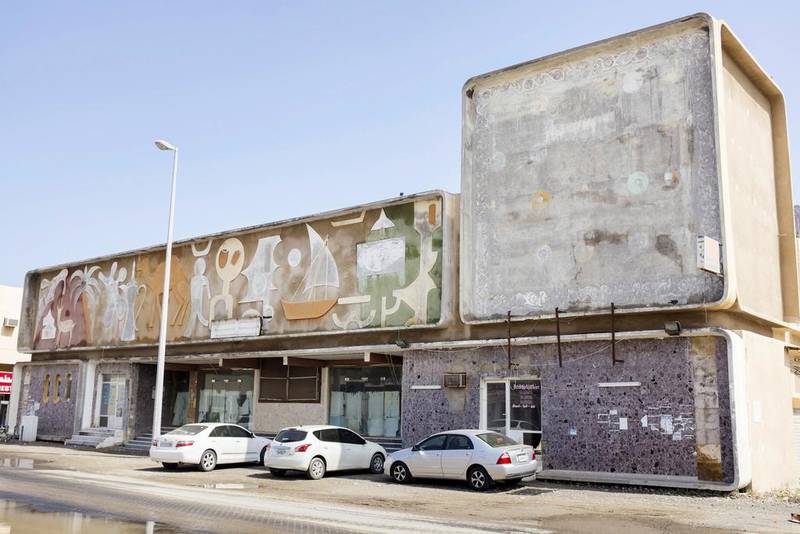 There were once small cinemas across the country. One of which, the Khor Fakkan Cinema, was acquired by Sharjah Art Foundation for use as an arts space. Reem Mohammed / The National