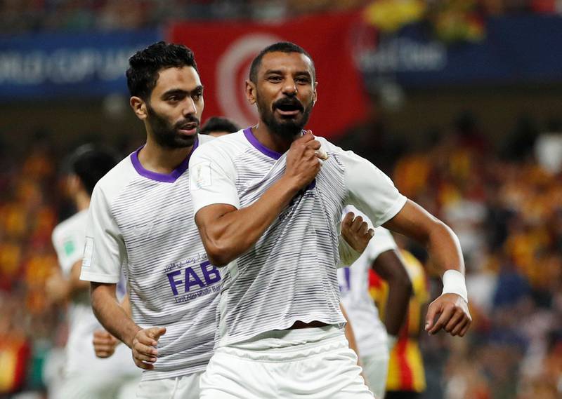 7. Ahmed makes history. While Bale hit the fastest treble, Mohammed Ahmed scored the fastest Club World Cup goal of any sort, during the 2018 event. The Al Ain defender struck 79 seconds into the win over Esperance de Tunis, beating the previous fastest, that of Atletico Mineiro’s Diego Tardelli in 2013, by 32 seconds. It set in train an extraordinary run of events that led the UAE representatives through to the final. Reuters
