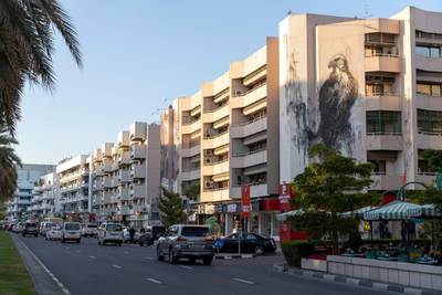 Dubai, United Arab Emirates - Reporter: N/A: Photo project. Street art and graffiti from around the UAE. Monday, January 27th, 2020. Al Satwa, Dubai. Chris Whiteoak / The National