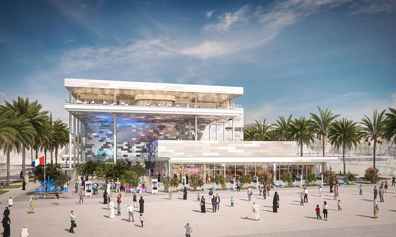 France's Expo pavilion. Courtesy: France Expo 2020 Dubai