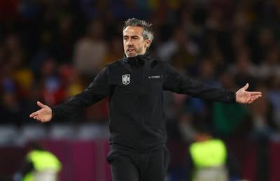 Jorge Vilda was the only member of the Spain coaching set-up not to resign in protest at the behaviour of Luis Rubiales at the end of the World Cup final. Reuters