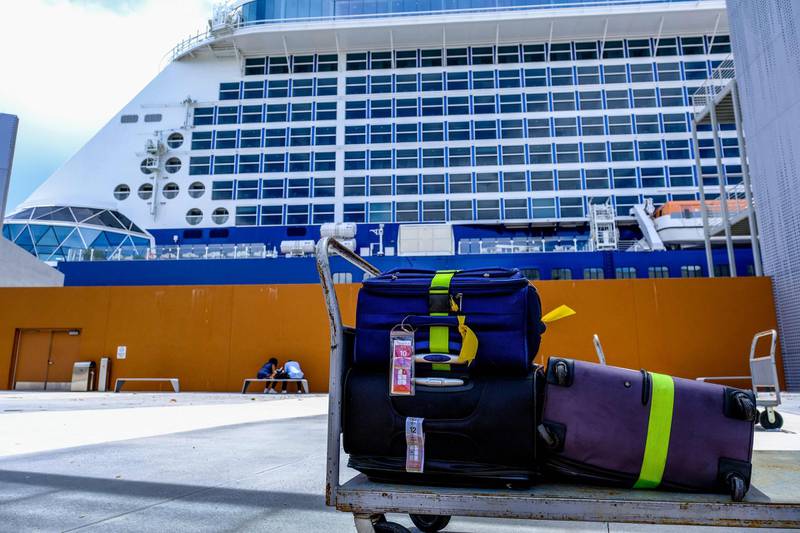 The passenger capacity on 'Celebrity Edge' was limited to about 40 per cent. AFP