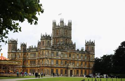 Highclere Castle is the main set location of the British television series Downton Abbey, which has been turned into a film, and will premiere on September 9 in London. AFP