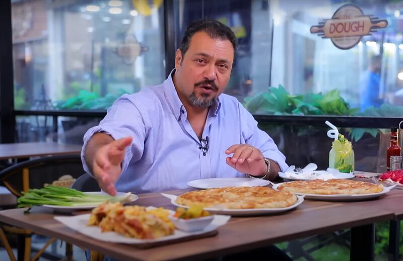 Egyptian food show presenter Mourad Makram Mourad has been on the air since 2014, attracting millions of viewers on Youtube. Photo: CBS Sofra