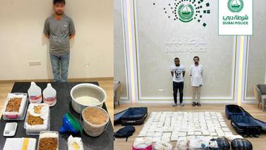 An image that illustrates this article Dubai Police bust Dh31m Captagon plot and make 28 arrests