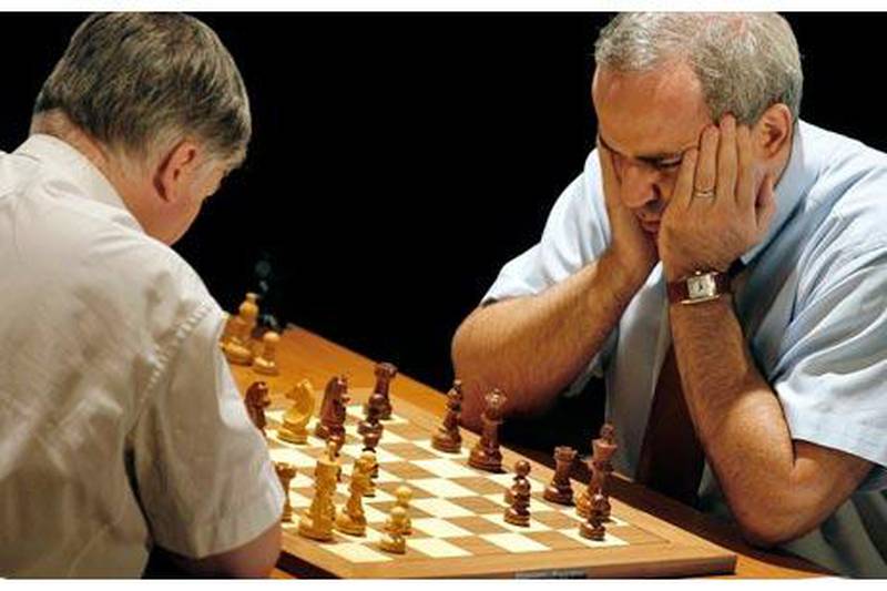 Kasparov and Karpov to compete 25 years later