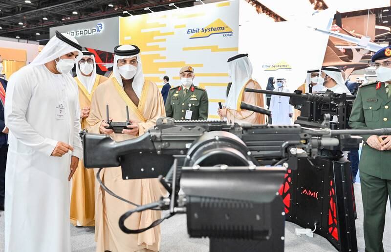 Sheikh Mansour bin Zayed, Deputy Prime Minister and Minister of Presidential Affairs opens Umex. All photos: Wam