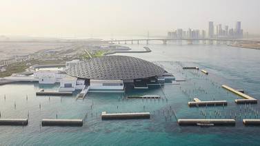 Louvre Abu Dhabi is open with social distancing measures in place. Courtesy: Hufton + Crow   