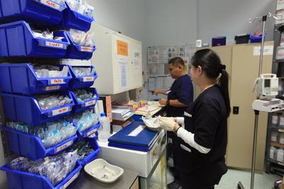 The UAE's health sector is heavily reliant on expatriate nurses. Ravindranath K / The National