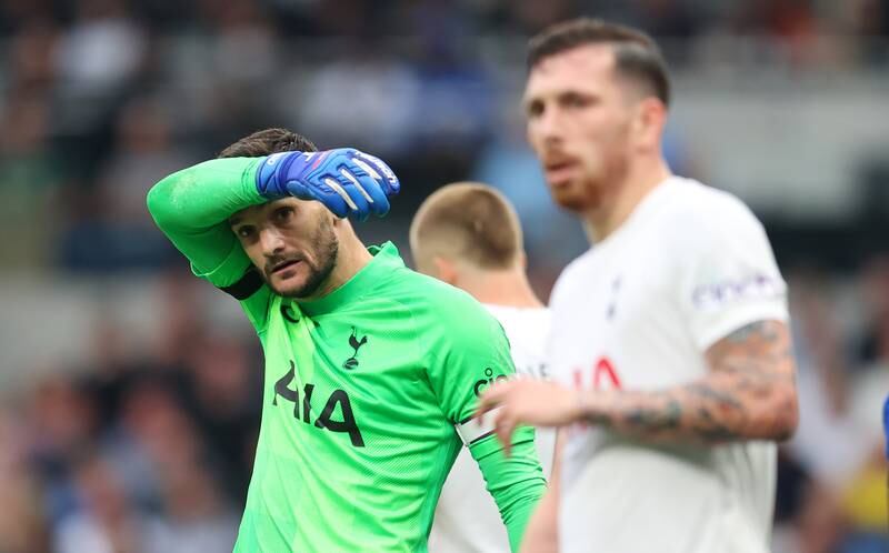 TOTTENHAM PLAYER RATINGS: Hugo Lloris – 6. The France No 1 could do little to deny all three goals, the close-range header was out of his reach and the wicked deflection took the second to the opposite corner from where it was travelling and the third was a good finish into the corner. Getty Images
