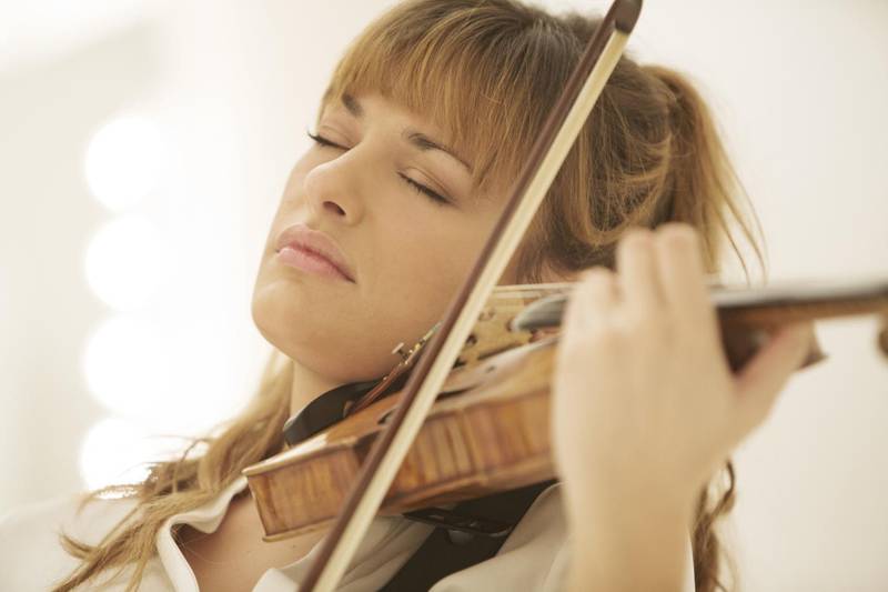 Scottish violinist Nicola Benedetti will release a new album in July. Courtesy Abu Dhabi Festival