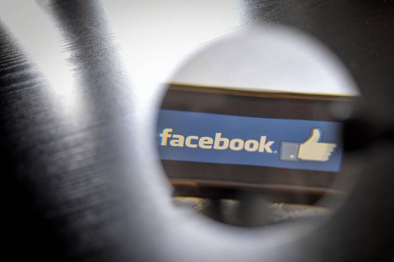 (FILES) In this file photo the logo of social network Facebook is displayed on a smartphone, on January 15, 2019 in Nantes, western France. Facebook said June 12, 2019 some 720 million people are watching its original video shows, making it a growing part of the social network as it wades into the territory of YouTube and other rivals. The "Facebook Watch" service has been growing since it was unveiled in 2017, and now includes shows produced by partners such as MTV, CNN and Univision along with others from "creators" like those who make videos for Google-owned YouTube.
 / AFP / LOIC VENANCE
