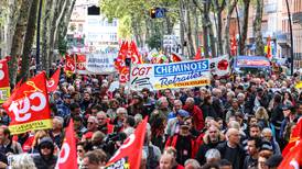 Strikes hit France's power output as unions take on Macron 