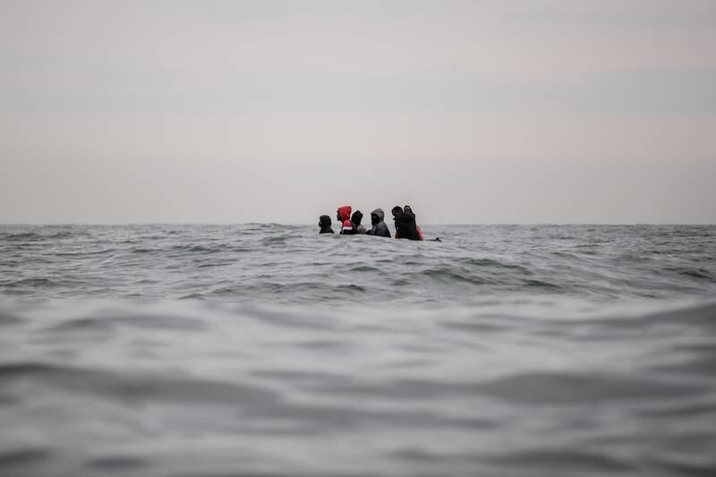 France's Sameer Al-Doumy's photo of migrants onboard a boat won first place in the General Category