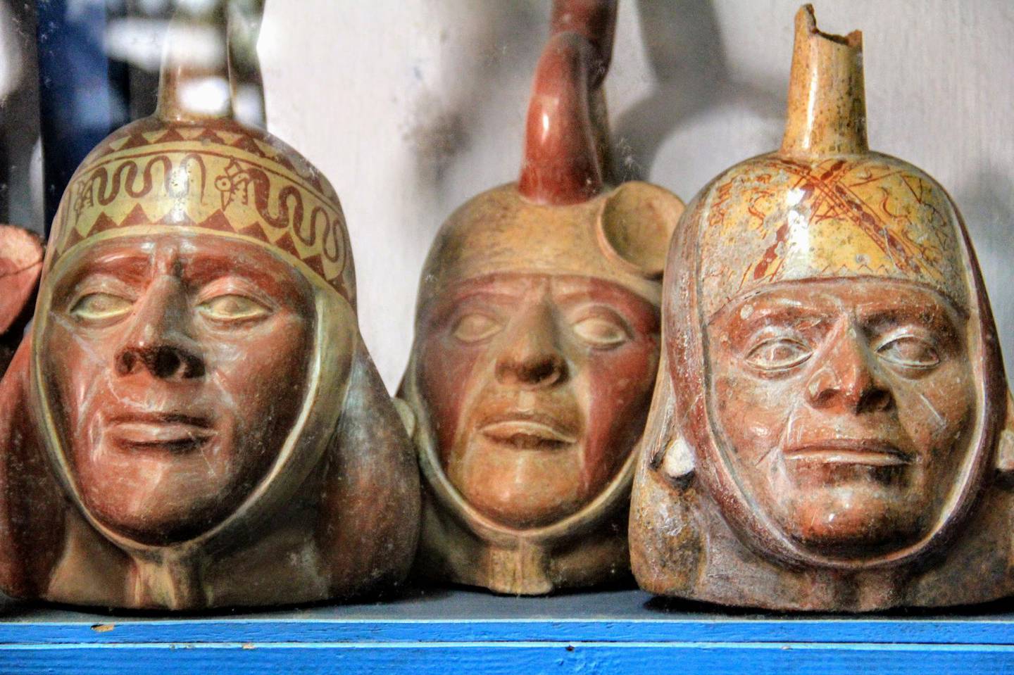 Ceramics at Larco Musuem, Lima, Peru. Kalpana Sunder