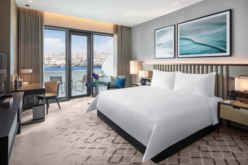 Five-star rooms have muted nautical colour schemes
