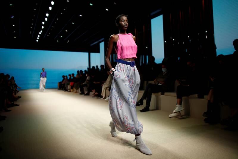 One Night Only: Watch the Giorgio Armani's Spring Summer 2022 fashion show  in Dubai