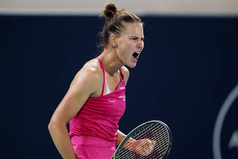 Veronika Kudermetova opened her tournament with a win over Elise Mertens. Getty
