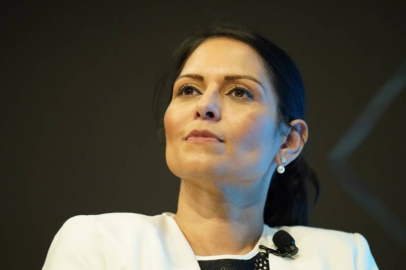 The Joint Committee on Human Rights has written to Home Secretary Priti Patel, pictured, warning of safety concerns and questioning the legality of the Rwandan deal. PA