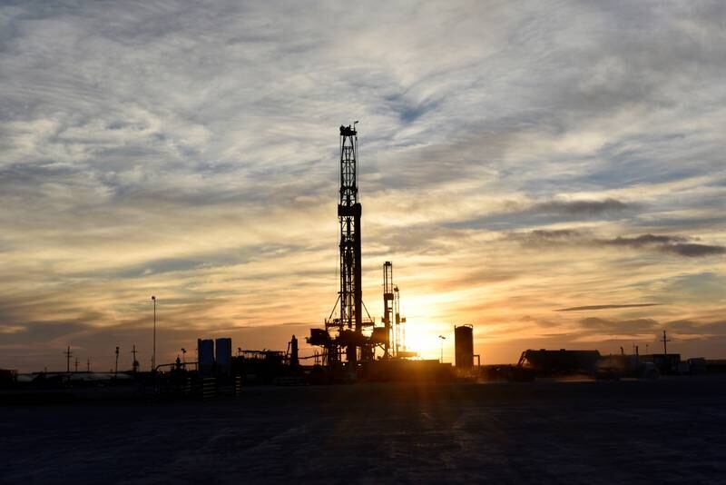 Drilling rigs in Texas. US crude exports rose to 4.6 million barrels per day in the week ending on February 17. Reuters