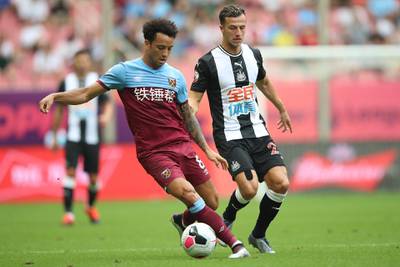 9. West Ham United. Should be another solid season with the hope Felipe Anderson, pictured, can kick on. Getty