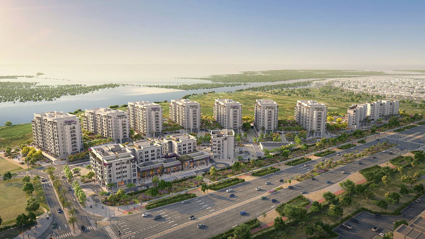 The Yas Golf Collection, developed by Aldar Properties, is one of many new communities changing the face of Yas Island.  Photo: Aldar Properties