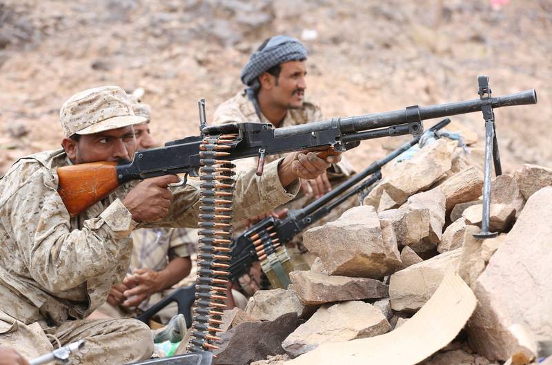 Soldiers loyal to Yemen’s government. Reuters
