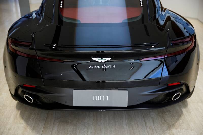 An Aston Martin car on display in Beijing, China. The brand is one of the key names in British sports car history and a byword for luxury. Reuters