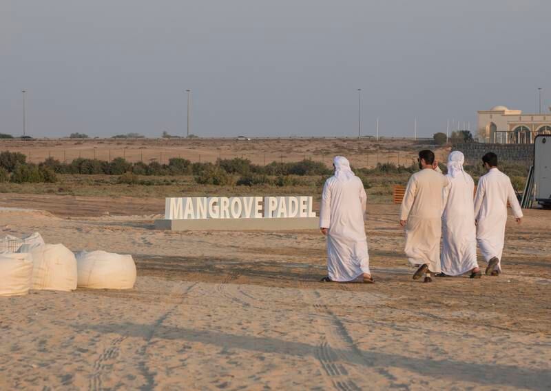 Not A Space In The Wild is a funky summertime hangout spot by the mangroves in Umm Al Quwain