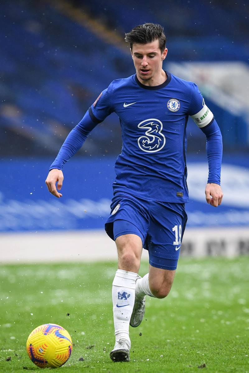 Mason Mount - 7: Given captain’s armband for first time, had Chelsea’s opening attempt on goal but saw shot deflected wide for corner. Superbly tackled by the referee in the first half. Fired great chance over bar 10 minutes into second half. EPA