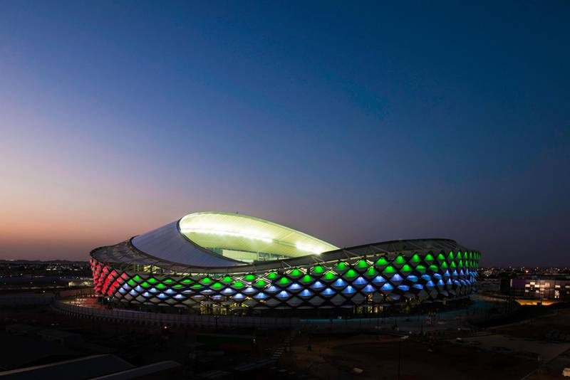 General view of Hazza bin Zayed Stadium, in Al Ain. Photo Courtesy: Seven Media