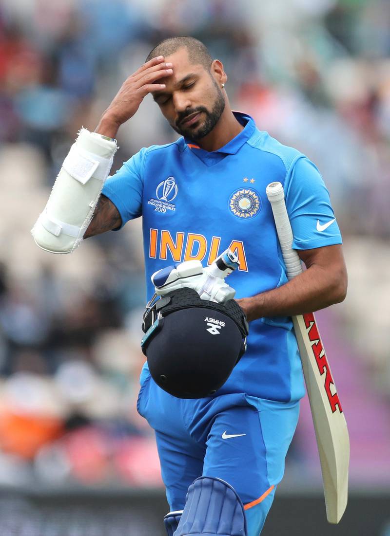 Shikhar Dhawan (3/10): The other opener flopped with the bat as he scored just six from nine balls. A cautious approach in the early overs indicated he would dig in, but fell to a decent delivery from Kagiso Rabada. Aijaz Rahi / AP Photo