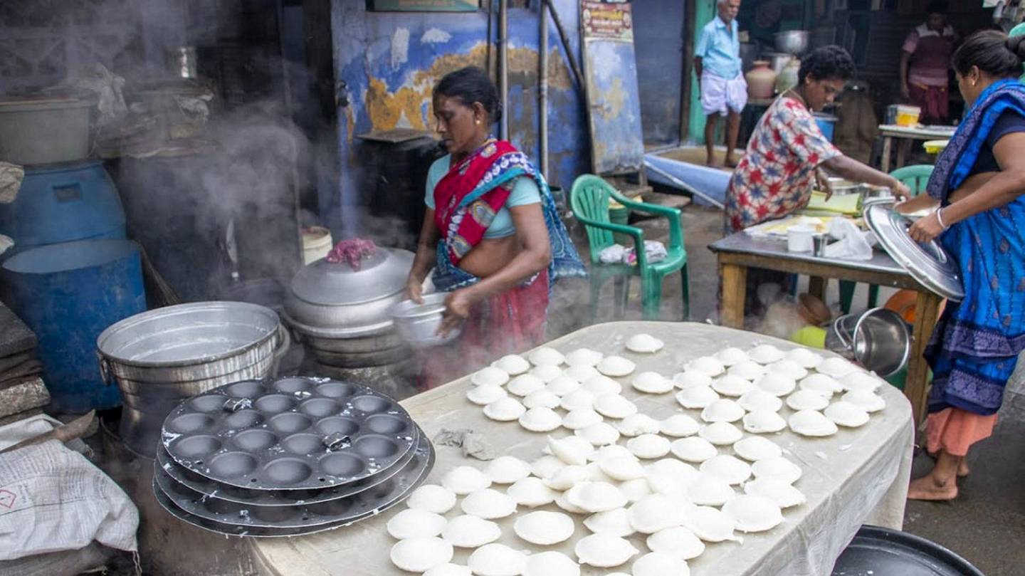 The Idli Market at Karungalpalayam in Erode district in Tamil Nadu. Courtesy Pradeep Chamaria 
