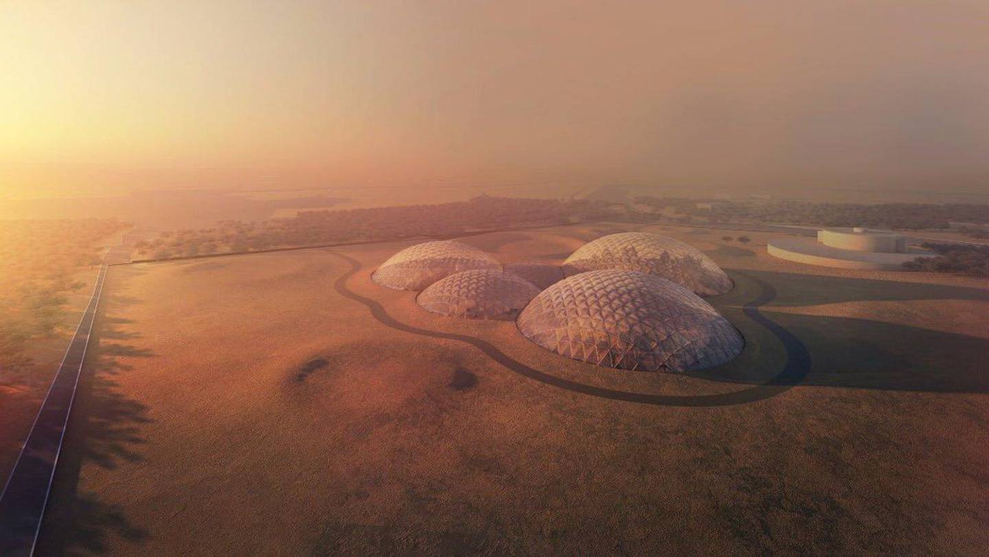 The UAE plans to establish the first human colony on Mars in 2117. Courtesy Dubai Media Office