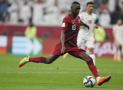 Almoez Ali - The Qatari will lead the line for his country when they host the 2022 World Cup in November. EPA