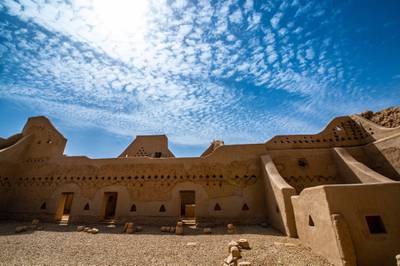 Part of At-Turaif UNESCO World Heritage Site in Ad Diriyah. Photo by THAMER AL AHMADI
