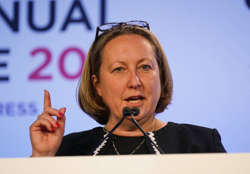 Anne-Marie Trevelyan, British foreign minister responsible for Indo-Pacific. PA
