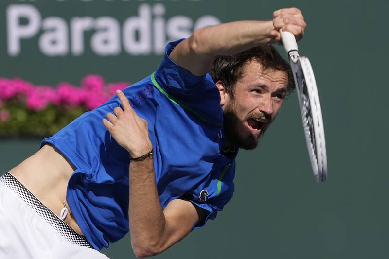 Daniil Medvedev beat Alejandro Davidovich Fokina to reach the Indian Wells semi-finals and stay on course of a fourth straight title. AP