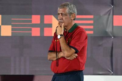Portugal coach Fernando Santos. AFP