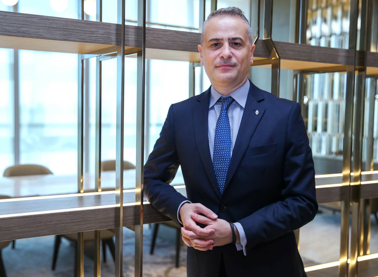 Dani Demerjian, general manager at the InterContinental Abu Dhabi. Victor Besa / The National