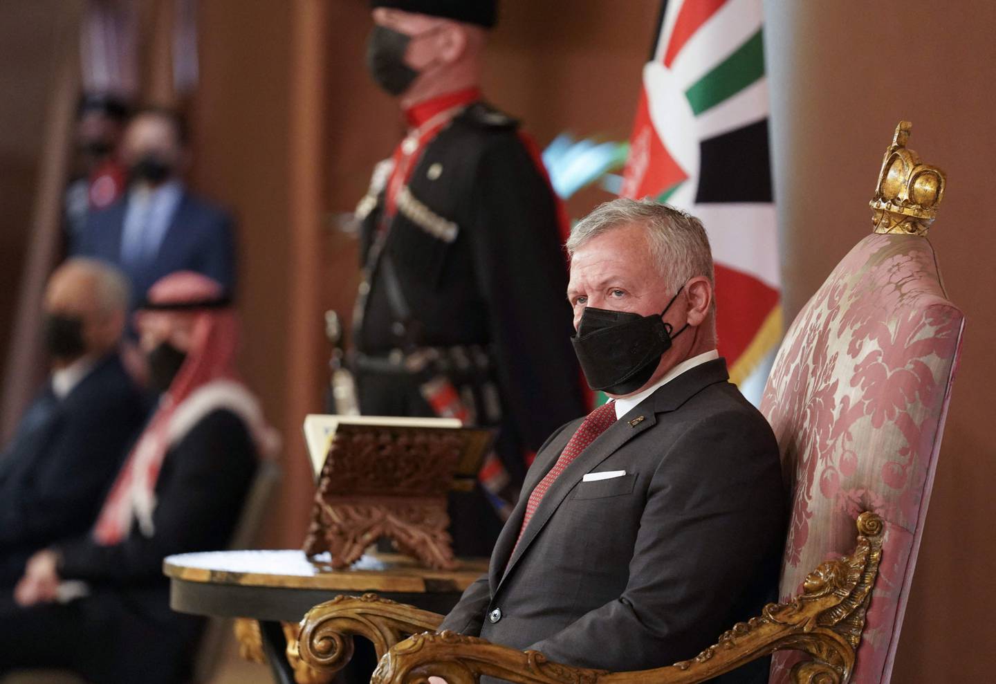 Jordan's King Abdullah II. Jordanian Royal Palace/AFP