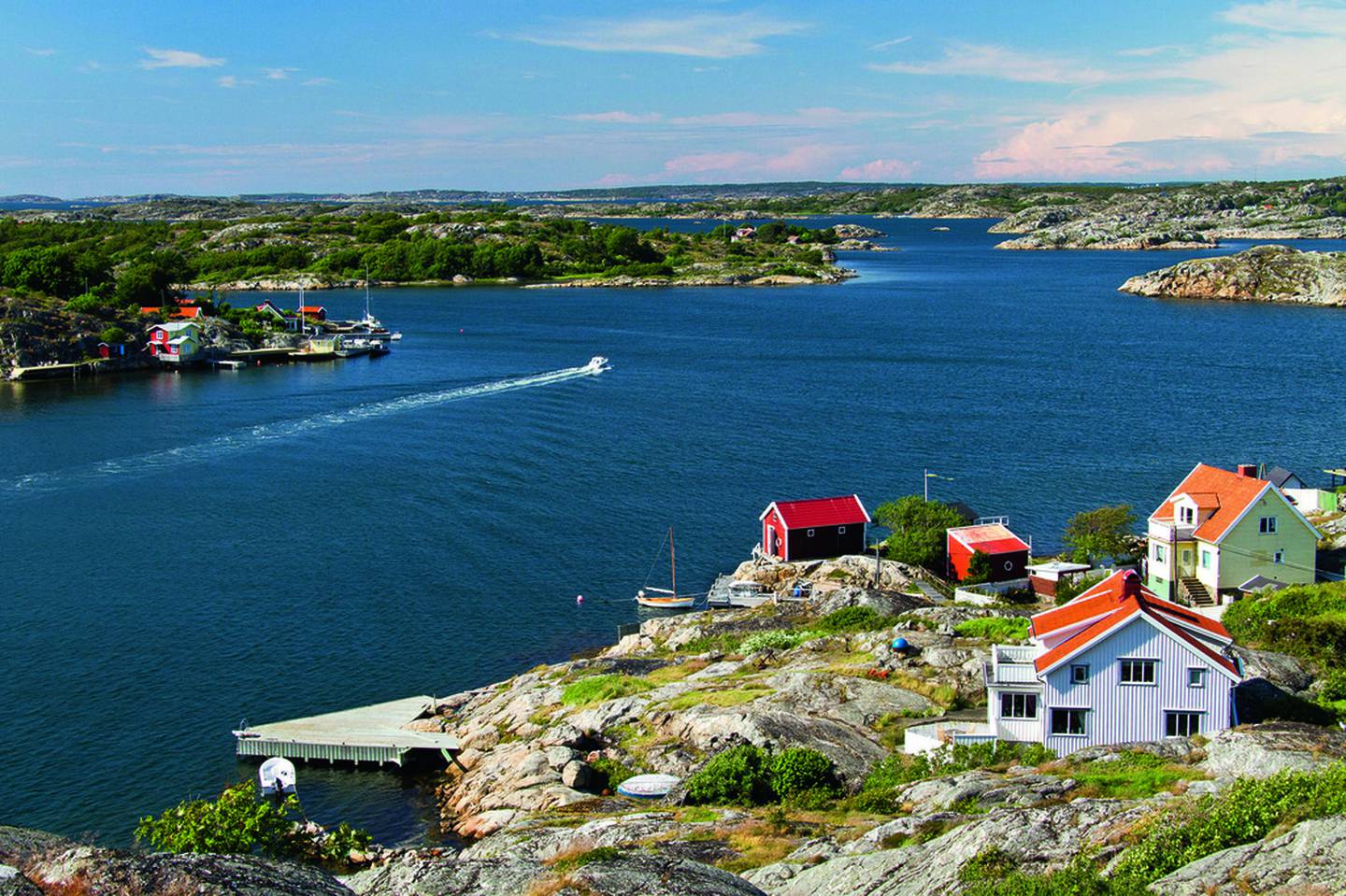 The island of Styrso in the Gothenburg Archipelago is a car-free speckle on Sweden’s west coast. Getty Images